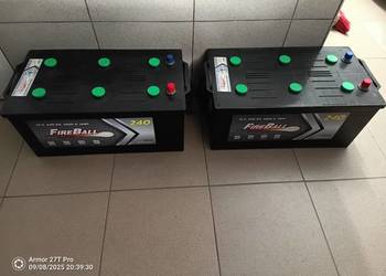 Nowe akumulatory 240Ah 1400a firmy fireball
