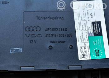 Audi A6 S6 C5 Avant Allroad STEROWNIK MODUŁ KOMFORTU 4B0962258D EUROPA