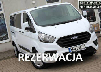 Ford Transit Custom 9-osob. L2 130KM Salon PL FV23% 1WŁ Android/Apple Temp…