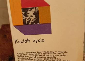 Kształt życia Suchodolski książki pierwsze wydanie Księgarni