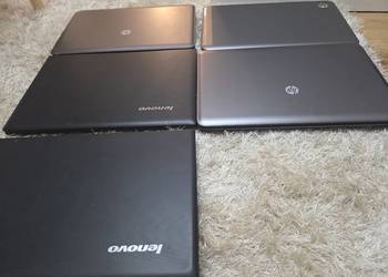 Laptopy bez dysków bez ramu 5sztuk