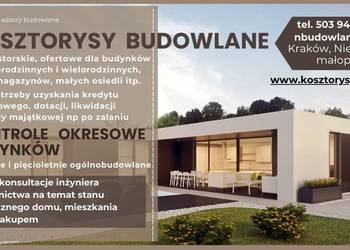 Kosztorysy budowlane kontrole okresowe budynków Kraków