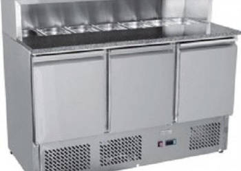 Stół Chłodniczy Do Pizzy Z Nadstawką 7x GN 1/6 1365x700x1100mm ESL3854