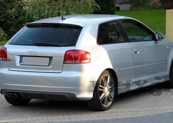 AUDI A3 8P PROGI SPOILERY PROGOWE RS3 S3