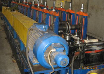 Profilarka Walcarka Linia do profili Sen-fung 12 klatki wały 63,5 x 208 mm.