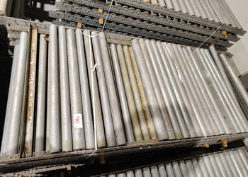 Przenośnik rolkowy BITO 33.8 mb systemowy ocynkowany do transportu palet, …