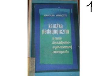 Książka pedagogiczna - Stanisław Nowaczyk /fa