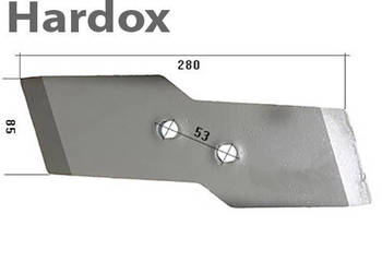 Dłuto 100hektarów HARDOX 622175/L części do pługa KUHN