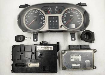 Sterownik Silnika Renault Clio II 1.2 8200162381 8200178937 ZESTAW