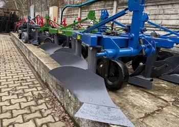 Pług dwuskibowy KUBOT do mini ciągnika