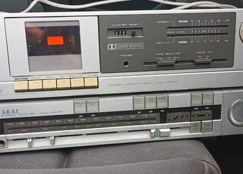 Deck Akai HX-A1 i amplituner Akai AA- R1