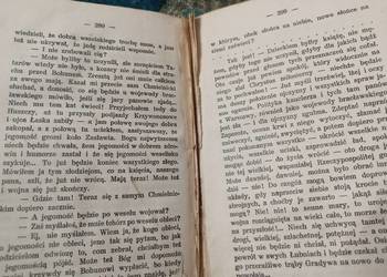 Ogniem i mieczem Sienkiewicza książki przedwojenne aukcje