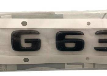 MERCEDES G-KLASA W463 Emblemat czarny tyl G63 ORYGINAL