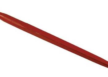 Ząb ładowacza, prosty, profil kwadratowy 36x680 mm końcówka szpiczasta z n…