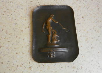 Płaskorzeźba miedziana Neptun 18cmx13cm