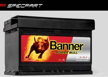 Akumulator 74Ah 680A Banner Power Bull Darmowa wymiana!
