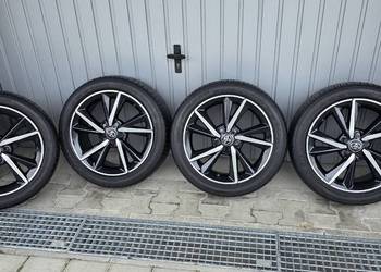 Oryginalne koła Toyota Corolla Avensis R17 5x114!Opony 2024!Czujniki!