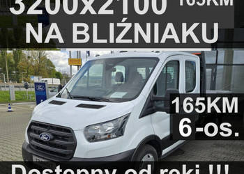 Ford Transit 6-os Skrzynia na bliźniaku 3800x2100 Hak 165KM Podwójna kabin…