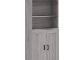 Witrynka szary dąb sonoma 695x34x180cm materiał drewnopochodny WM-3189963