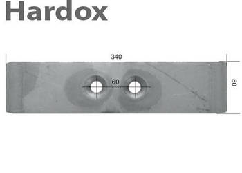 Dłuto 100hektarów HARDOX Karsten-S części do pługa KARSTEN