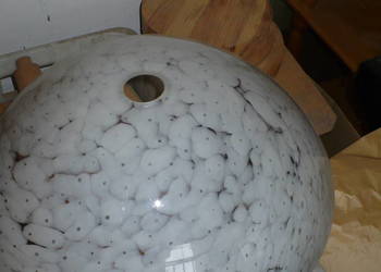 Klosz -szkło duże 2 szt - gratis 3 szt. małe kule