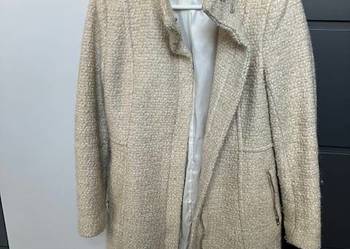 kurtka płaszcz H&M 36 S 50% wełna