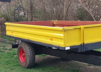 Przyczepa jednoosiowa fabryczna zarejestrowana