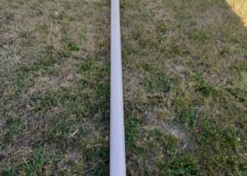 Słupek ogrodzeniowy fi 67mm , dł 3mb gr.3 mm