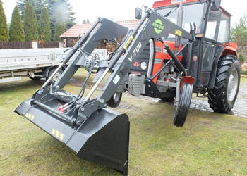 Ładowacz czołowy firmy Agrosped model V-700 Euroramka #48