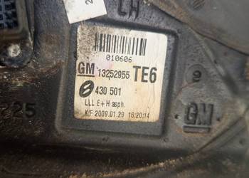 Lusterko lewe astra h orginal 5pin srebrne
