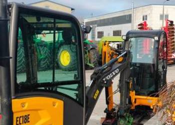 Mini koparka Volvo EC18E