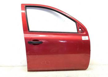 DRZWI PRAWY PRZÓD NISSAN MICRA K13 Hatchback RED