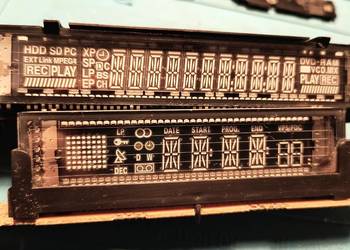 Wyświetlacze z magnetowidów.