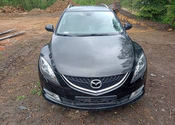 Mazda 6 GH Maska Zderzak XENON Błotniki Pas KOMPLETYNY PRZÓD 35N Ładny