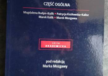Prawo karne materialne. część ogólna
