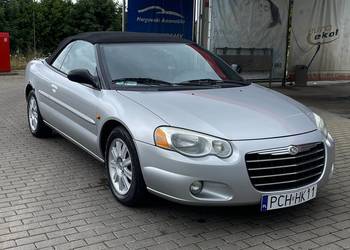 Chrysler Sebring 2.0, 16V, 141KM Kabriolet - Klima,  Zarejestrowany Chrysler Sebring 2.0, 16V, 141KM Kabriolet - Klima,  Zarejestrowany