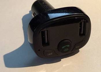 Transmiter FM Baseus S-09A Bluetooth 2xUSB | ładowarka | mikrofon