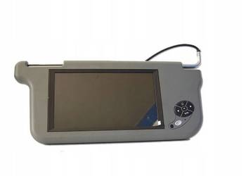 MONITOR LCD 8" W OSŁONIE PRZECIWSŁONECZNEJ DO KAMER