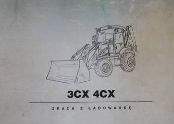 Instrukcja obsługi operatora DTR JCB 3 CX 3CX SUPER 4 CX język polski
