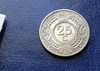 Stare monety 25 cent 2014 Antyle Holenderskie
