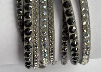 Bransoletka SWAROVSKI Slake Gray Deluxe
