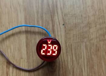 Wskaźnik LED kontrolka napięcia zmiennego 230V