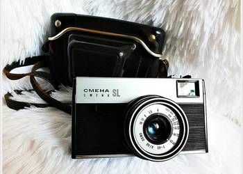 Smiena SL + pokrowiec Radziecki Aparat z lat 60-70' z CCCP