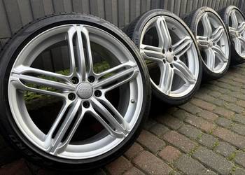 19 cali Audi felgi koła komplet do A4 A5 A6 5x112 ET35 8.5J pompei