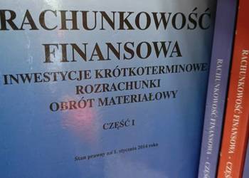 Rachunkowość finansowa podręczniki szkolne księgarnia Praga