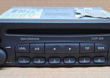 RADIO DELCO CDR500 + KOD OPEL FRONTERA B ZAFIRA A ASTRA G 09136107