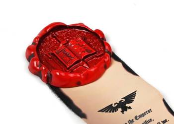 Seal Of Purity | 8 cm | Metal Żywica | Przypinka | Warhammer 40k