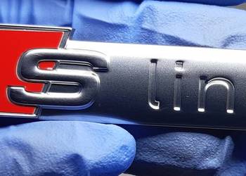 EMBLEMAT ZNACZEK S-LINE NA BŁOTNIK AUDI A4 B6 B7 8N0853601A