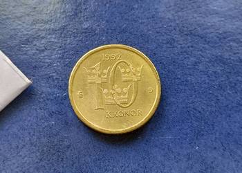 Stare monety 10 kronor 1992 Szwecja Stare monety 10 kronor 1992 Szwecja
