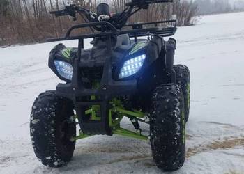 Quad XXL 125 3+1 duża rama koła 8 + hak